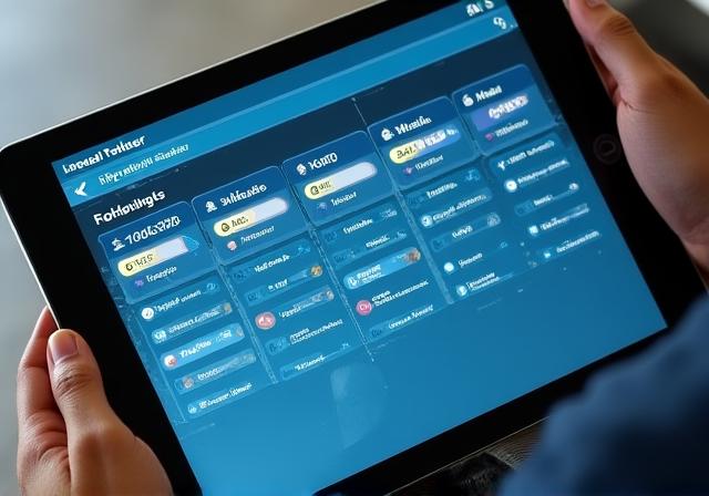 Interfaccia calendario prenotazioni pesca